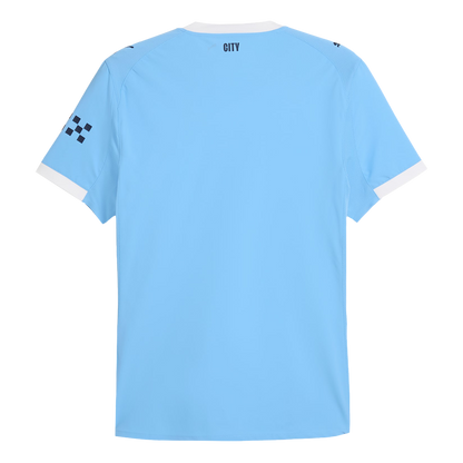 Authentic Manchester City Home Soccer Jersey 2025/26 Blue