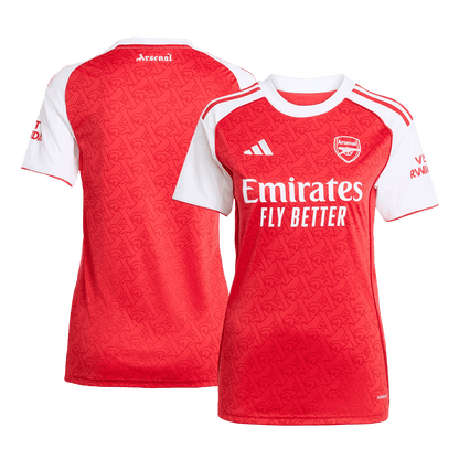 Women's Arsenal Home Soccer Jersey 2025/26 Red