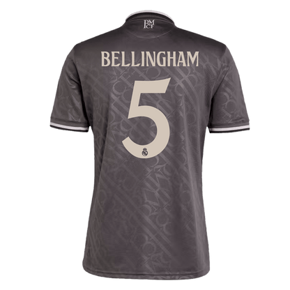 BELLINGHAM #5 Real Madrid Third Away football shirt 2024/25