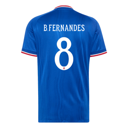 Authentic B. FERNANDES #8 Manchester United Away Soccer Jersey 2026/27