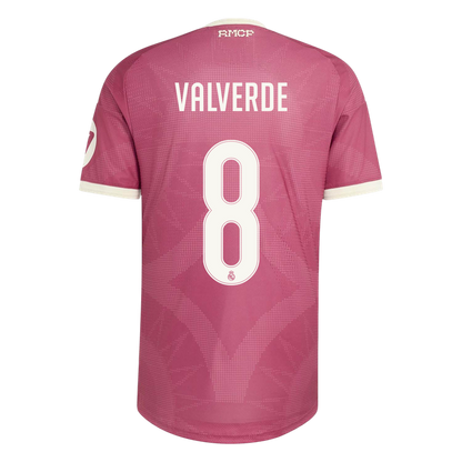 Authentic VALVERDE #8 Real Madrid Third Away Soccer Jersey 2026/27