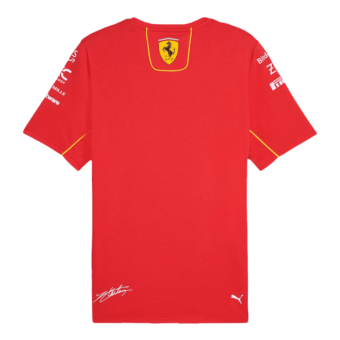 Ferrari F1 Racing Team Charles Leclerc #16 T-Shirt 2024 Football Kit UK