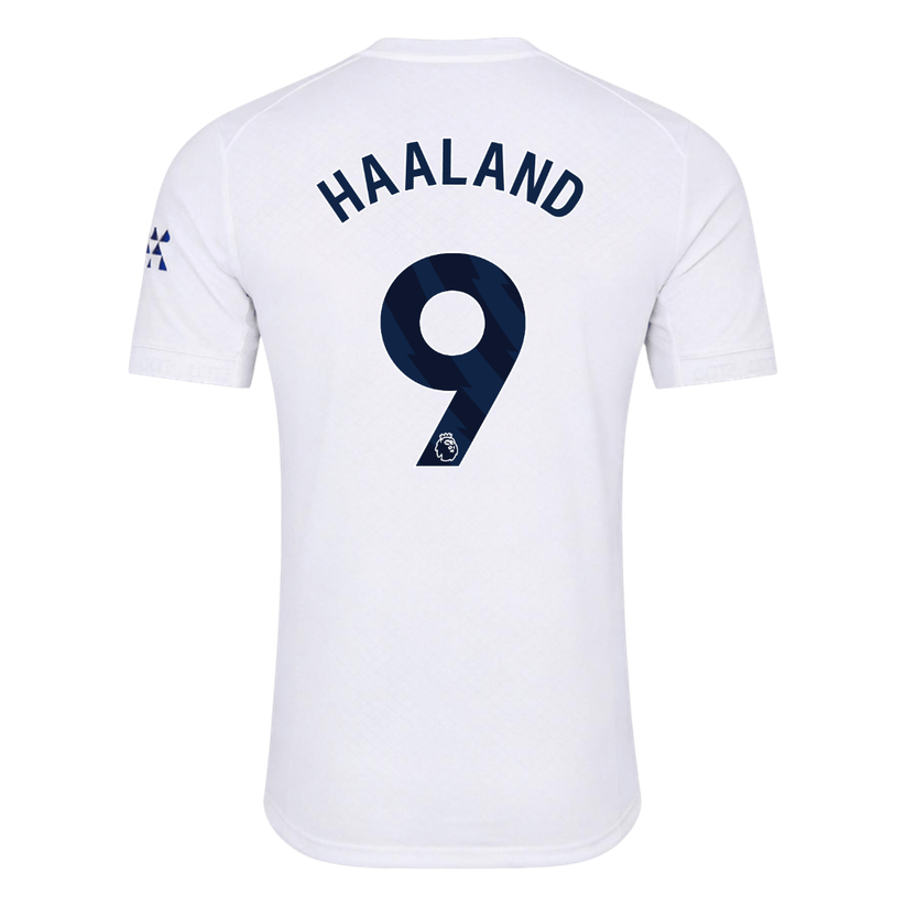 HAALAND #9 Manchester City Third Soccer Jersey 2026/27 White