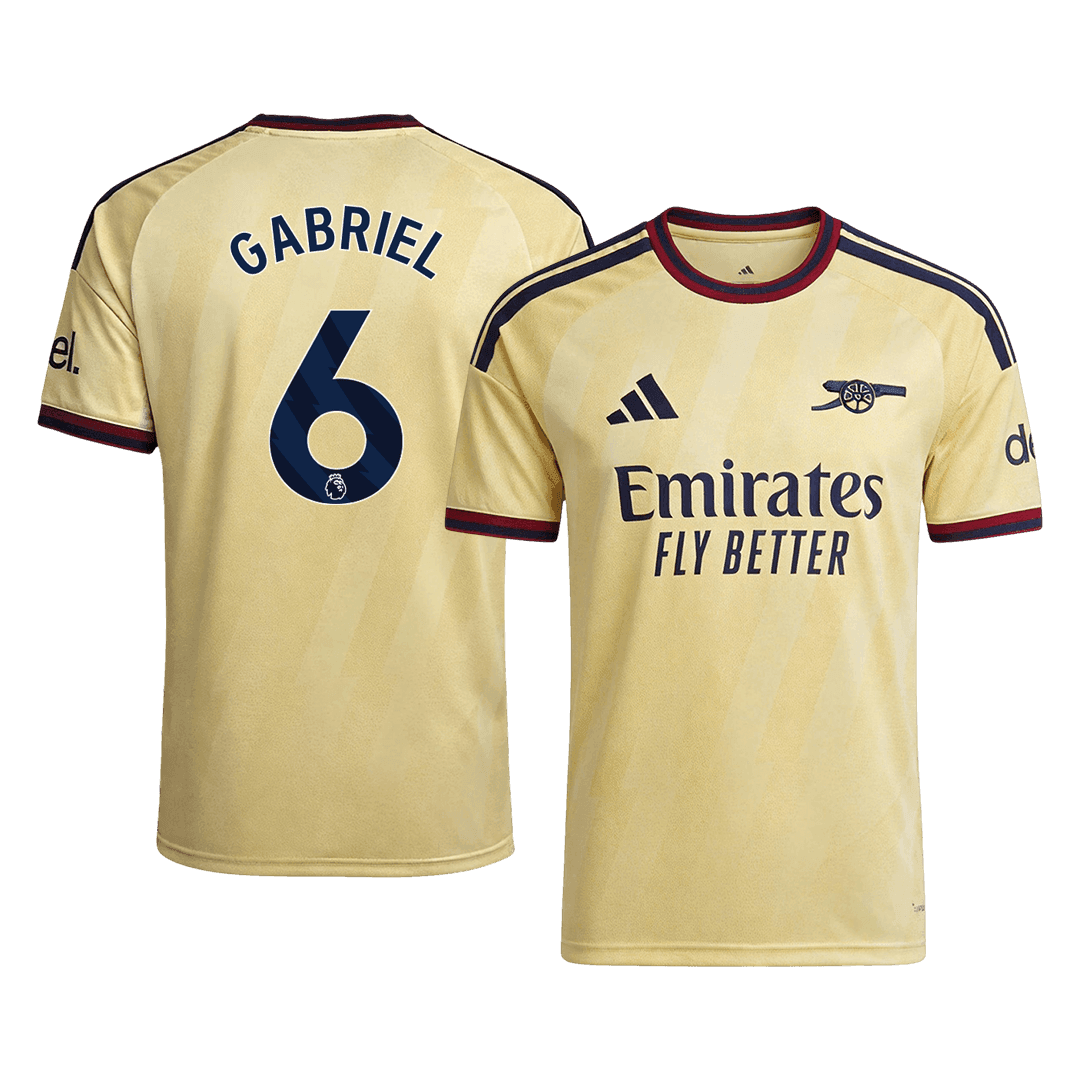 Authentic GABRIEL #6 Arsenal Third Away Soccer Jersey 2026/27