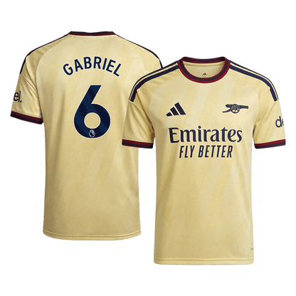 Authentic GABRIEL #6 Arsenal Third Away Soccer Jersey 2026/27