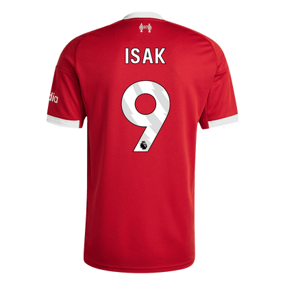ISAK #9 Liverpool Home Soccer Jersey 25/26 Red