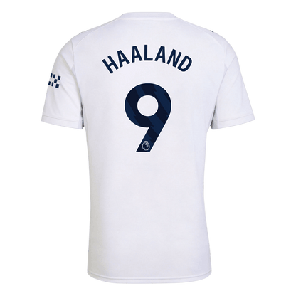 HAALAND #9 Manchester City Third Football Jersey 2026/27 White