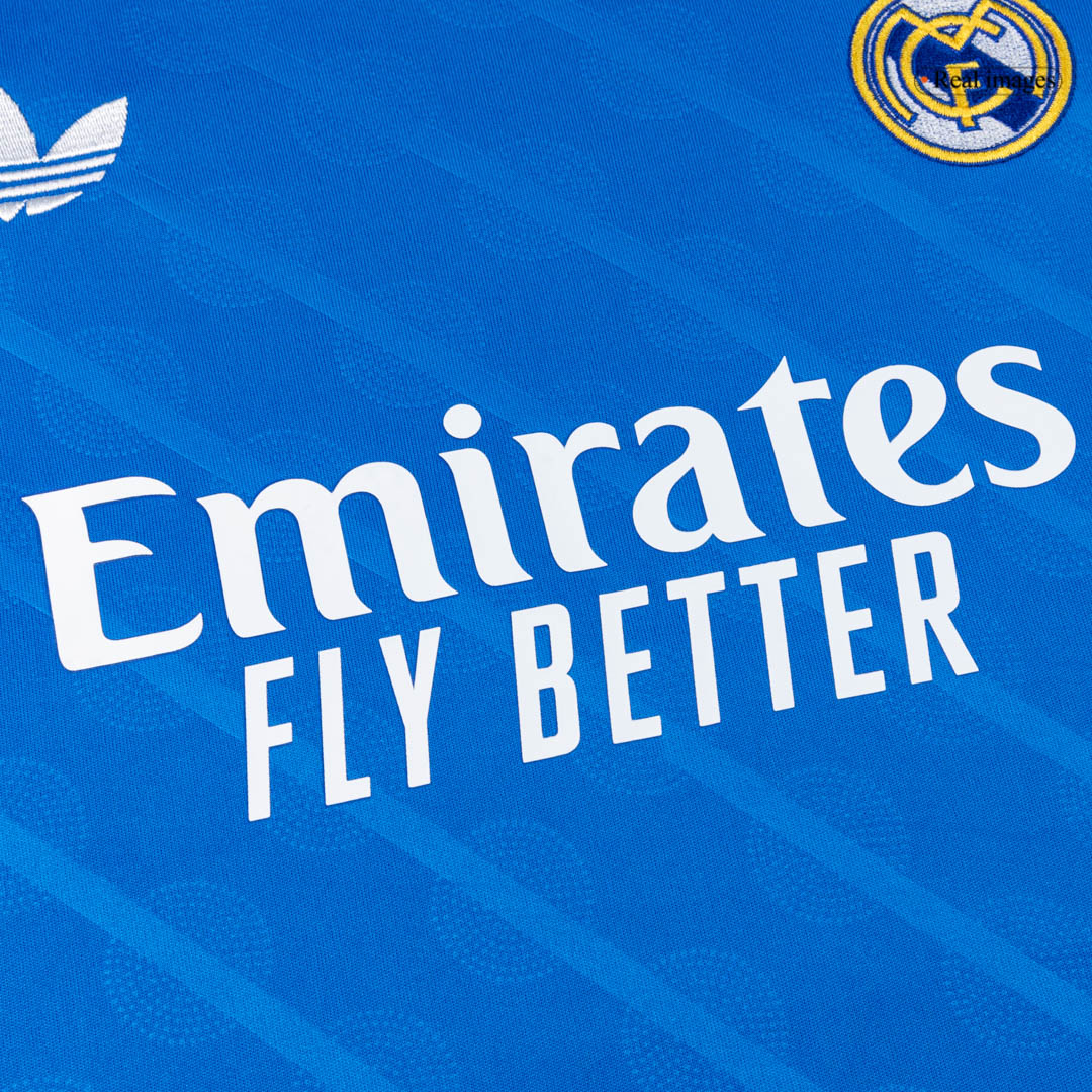 Women's 25/26 Real Madrid Third Away Soccer Jersey Blue