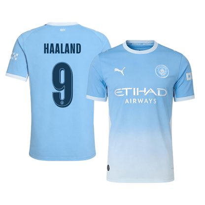 Authentic HAALAND #9 Manchester City Home Soccer Jersey 2026/27