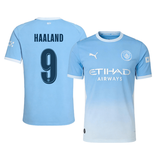Player Version HAALAND #9 Manchester City Home Football Jersey 2026/27