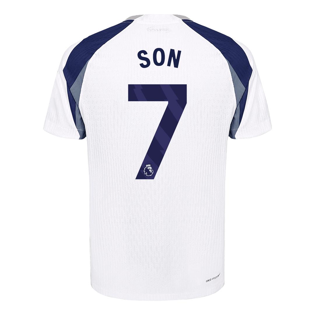 Authentic SON #7 Tottenham Hotspur Home Soccer Jersey 2025/26 White