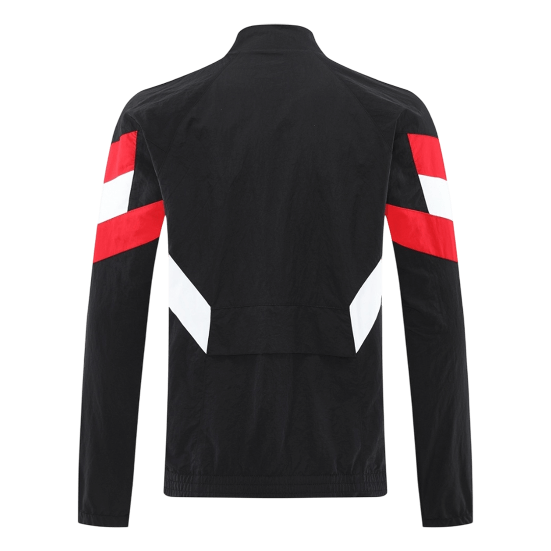 25/26 Manchester United Windbreaker Jacket Black