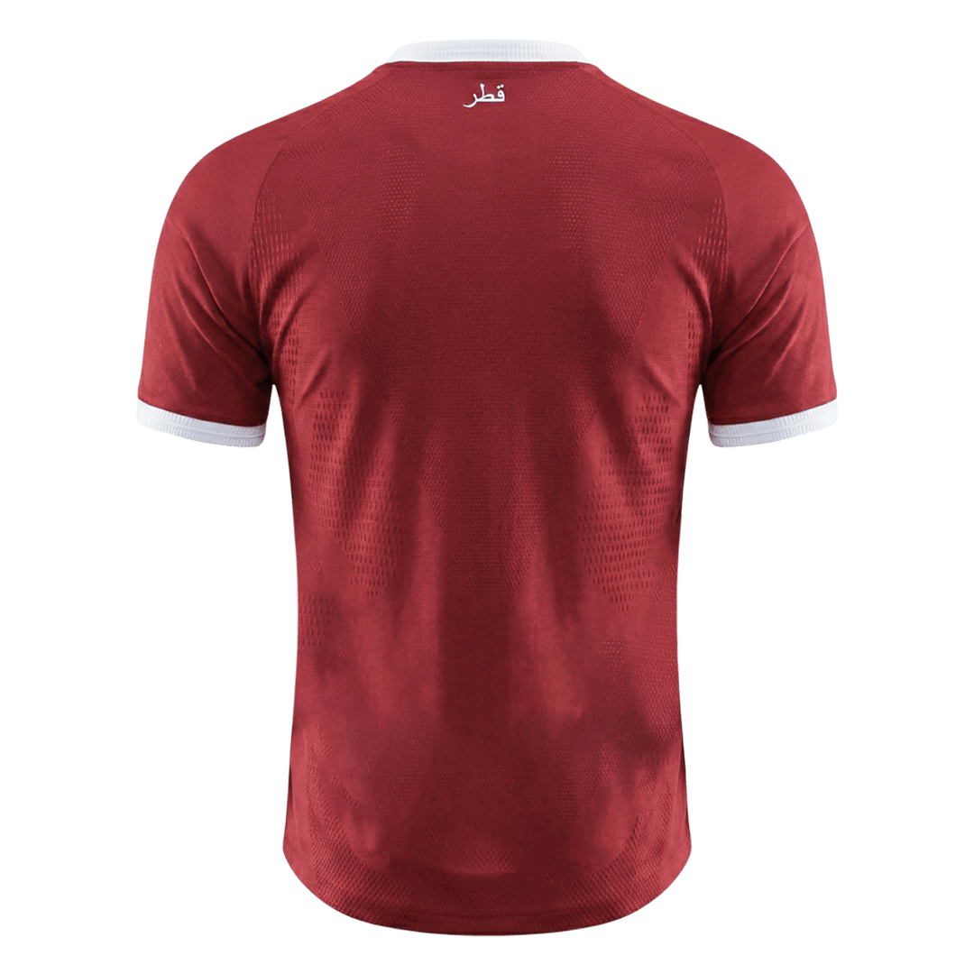 Player Version Qatar Home Soccer Jersey 2026