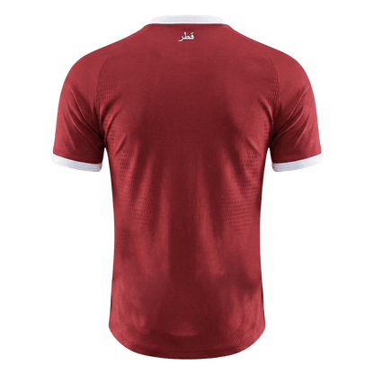 Player Version Qatar Home Soccer Jersey 2026