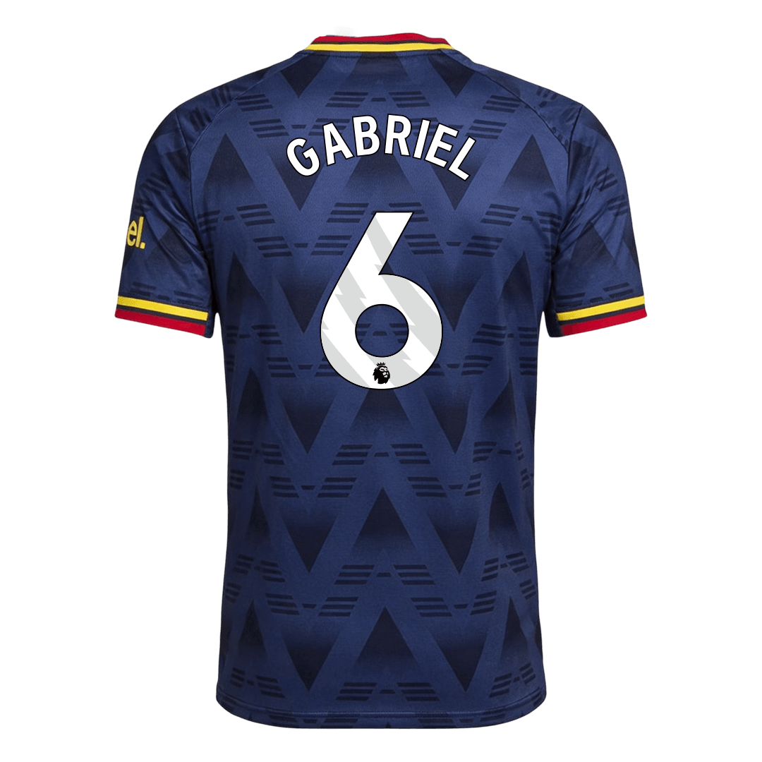 Authentic GABRIEL #6 Arsenal Away Soccer Jersey 2026/27