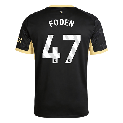 FODEN #47 Manchester City Away Soccer Jersey 2026/27 Black