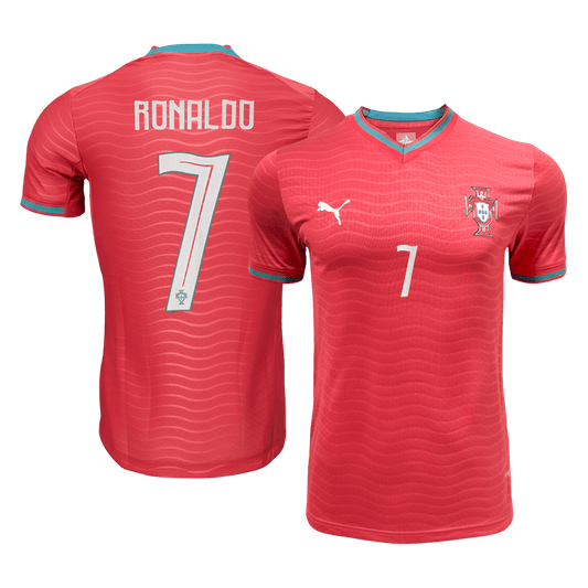 Authentic RONALDO #7 Portugal Home Soccer Jersey 2026