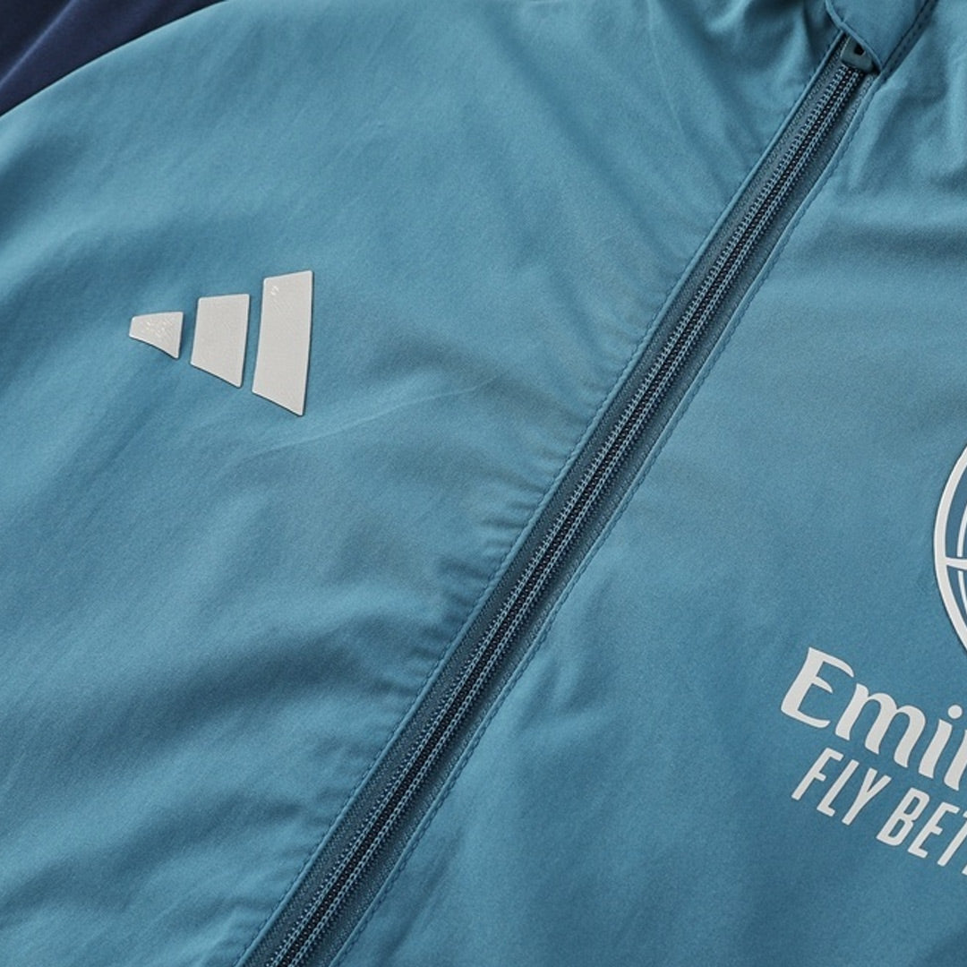 25/26 Arsenal Windbreaker Jacket Blue