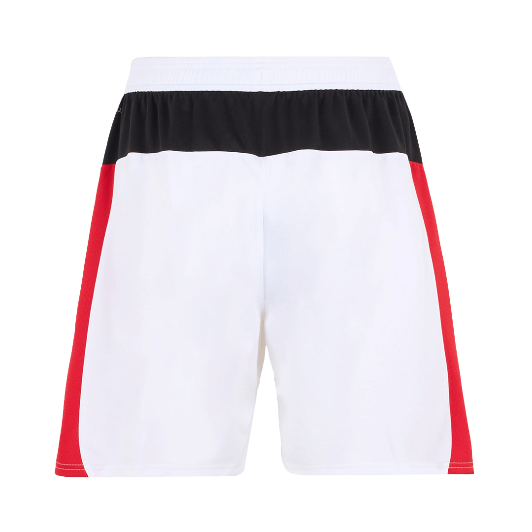 AC Milan Away Soccer Shorts 25/26 White