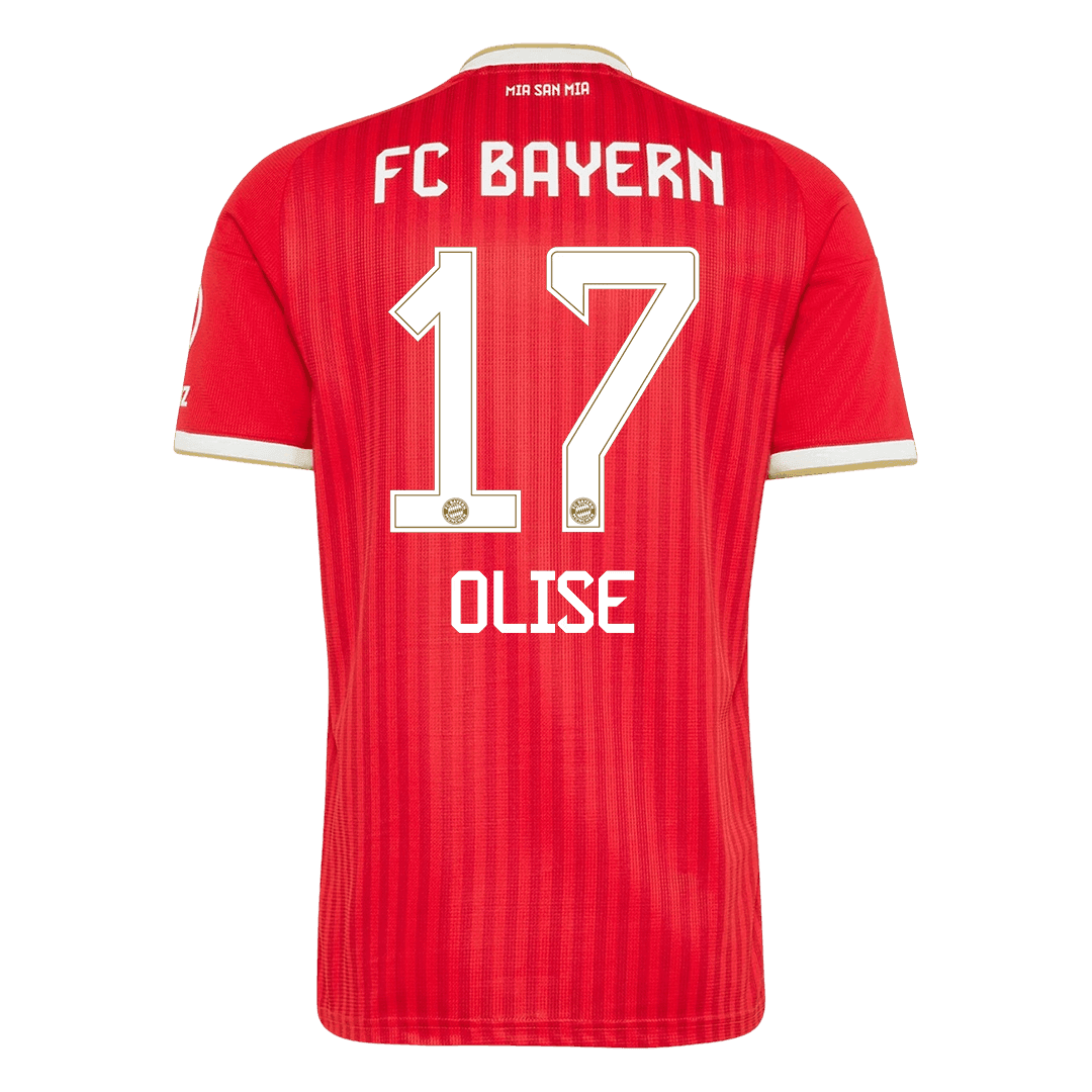 OLISE #17 Bayern Munich Home Soccer Jersey 2026/27 Red