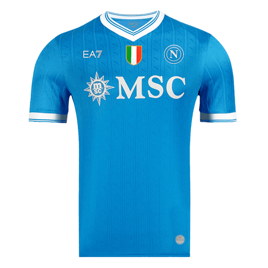 Authentic Napoli Home Soccer Jersey 2025/26 Blue