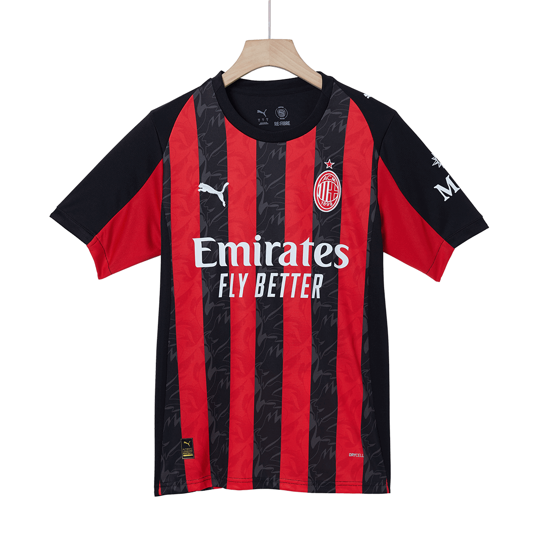 MODRIĆ #14 AC Milan Home Soccer Jersey 2025/26 Red&Black