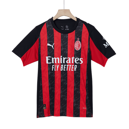 MODRIĆ #14 AC Milan Home Soccer Jersey 2025/26 Red&Black