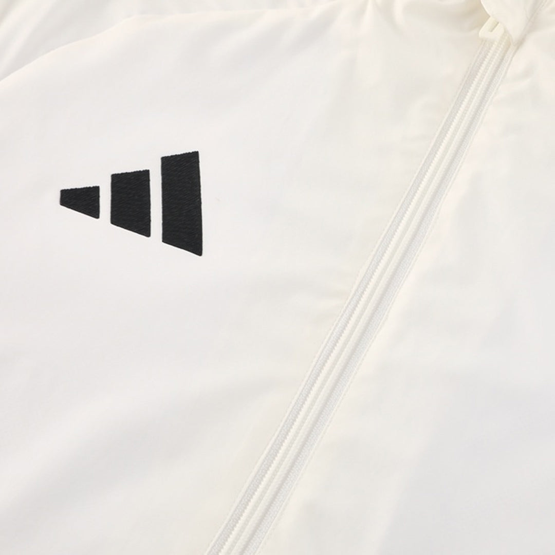 25/26 Manchester United Windbreaker Jacket White