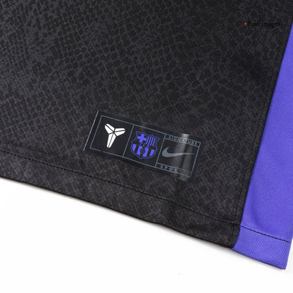 Barcelona x Kobe Bryant Pre-Match Training Soccer Jersey 25/26 Black