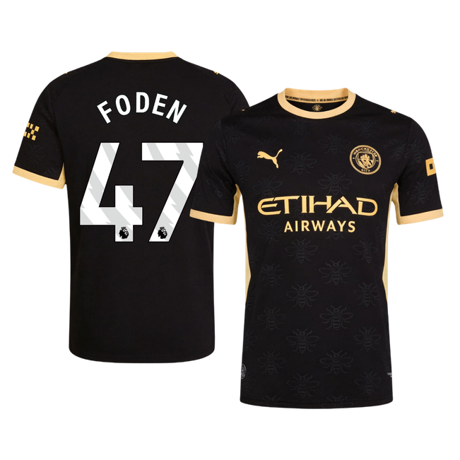 Authentic FODEN #47 Manchester City Away Soccer Jersey 2026/27