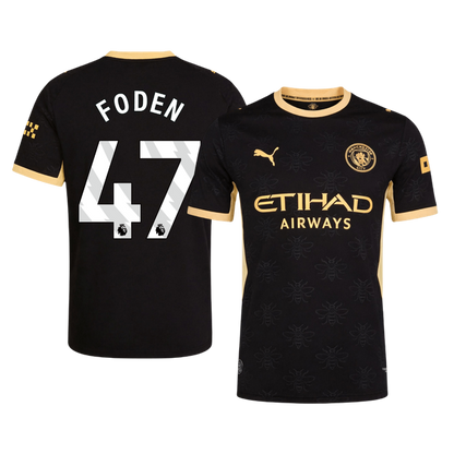 Authentic FODEN #47 Manchester City Away Soccer Jersey 2026/27