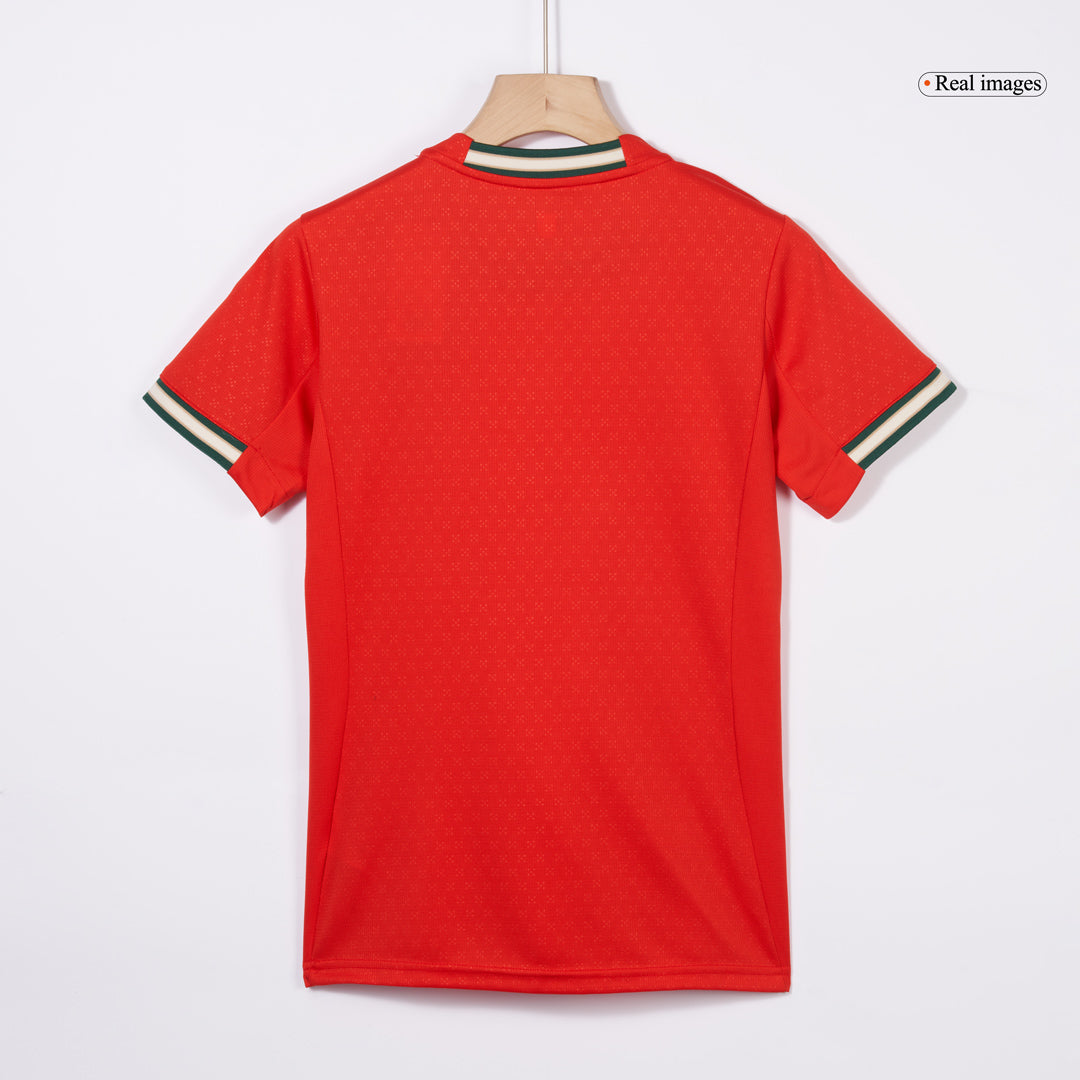 RONALDO #7 Women's Portugal Home Soccer Jersey 2025 Red