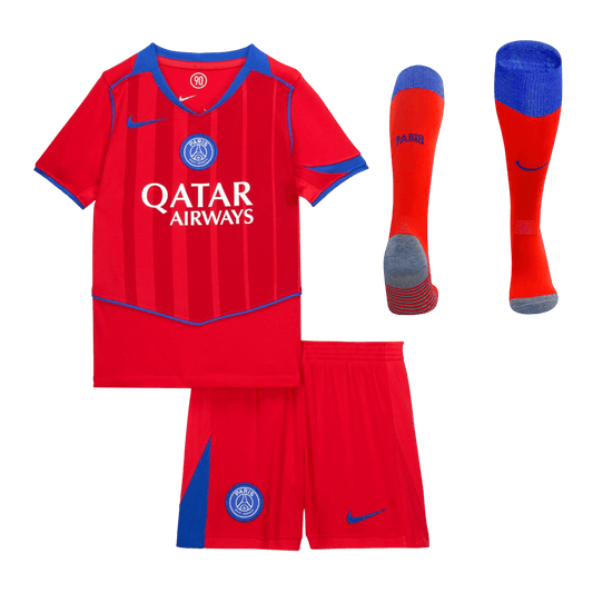 Kid's PSG Third Away Soccer Jersey Kit(Jersey+Shorts+Socks) 2025/26