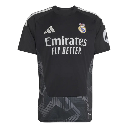 Real Madrid Goalkeeper Soccer Jersey 2026/27 Black