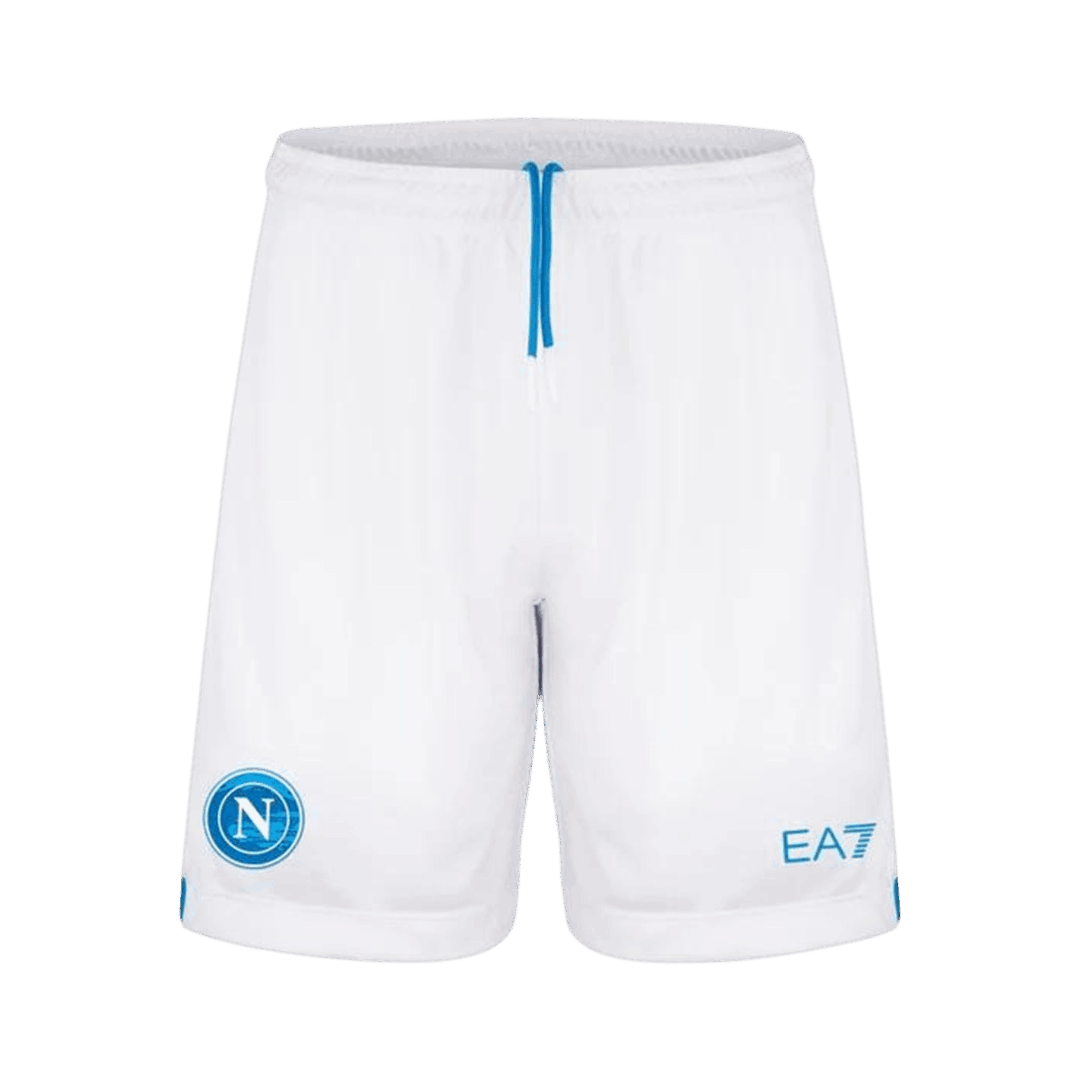Napoli Away Soccer Shorts 2026/27 White