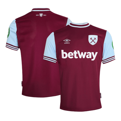 West Ham United Home Football Shirt 2024/25 Red Football Kit UK