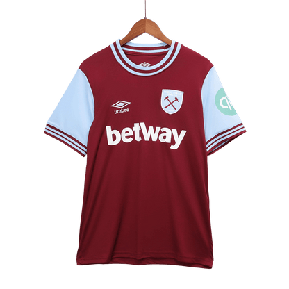 West Ham United Home Football Shirt 2024/25 Red Football Kit UK