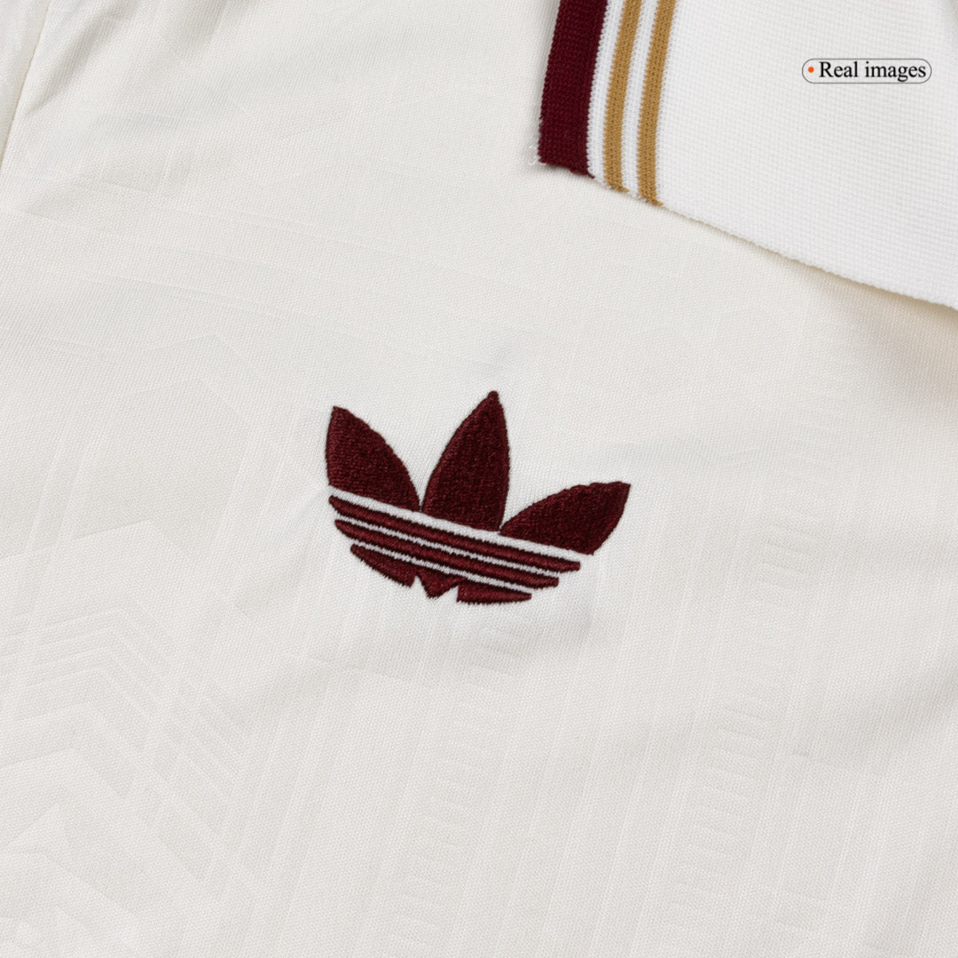 Arsenal Third Away Long Sleeve Soccer Jersey 25/26 White