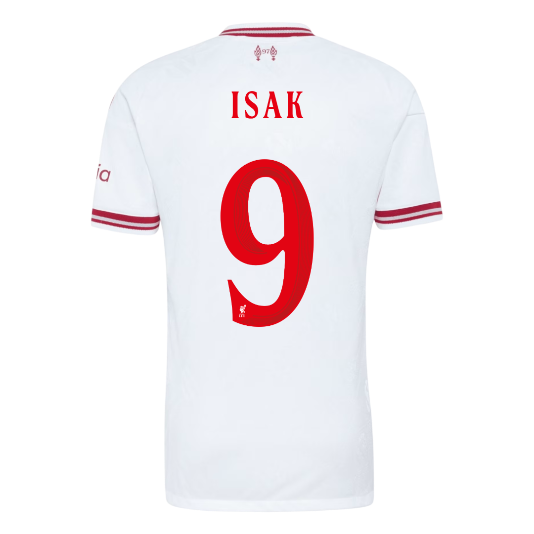 Authentic ISAK #9 Liverpool Away Soccer Jersey 2026/27
