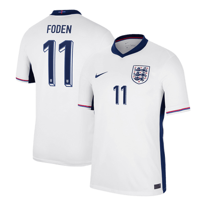 FODEN #11 England Home Soccer Jersey Euro 2024