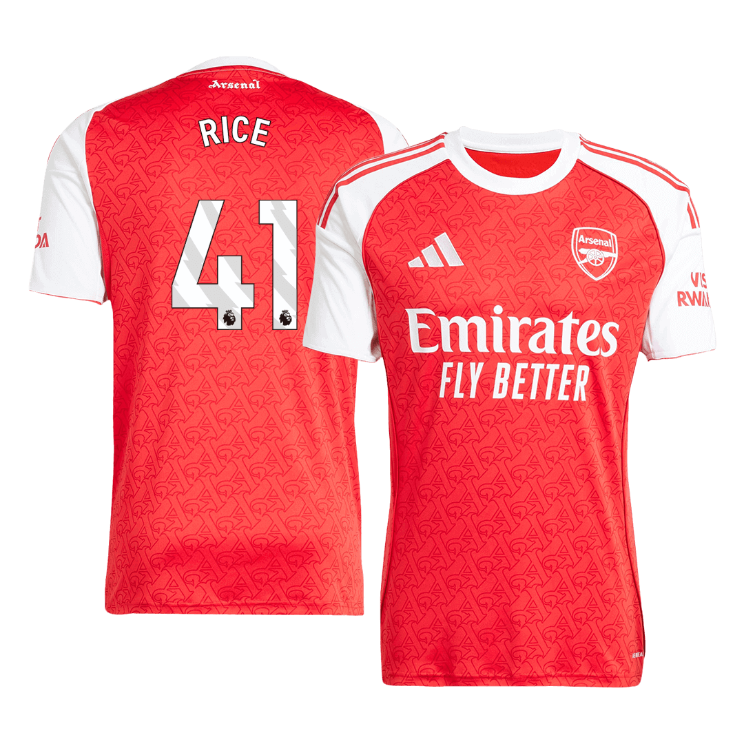 アーセナル 2025-2026 ホームジャージ RICE 41 2025-26 Arsenal Home アーセナル 2025-2026 ホームジャージ RICE 41 2025-26 Arsenal Home