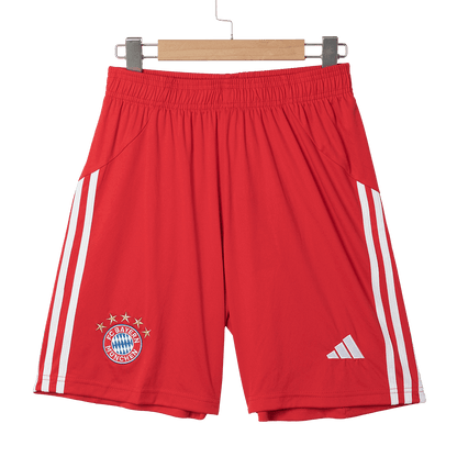 Bayern Munich Home Soccer Jersey Kit(Jersey+Shorts+Socks) 2025/26 Red
