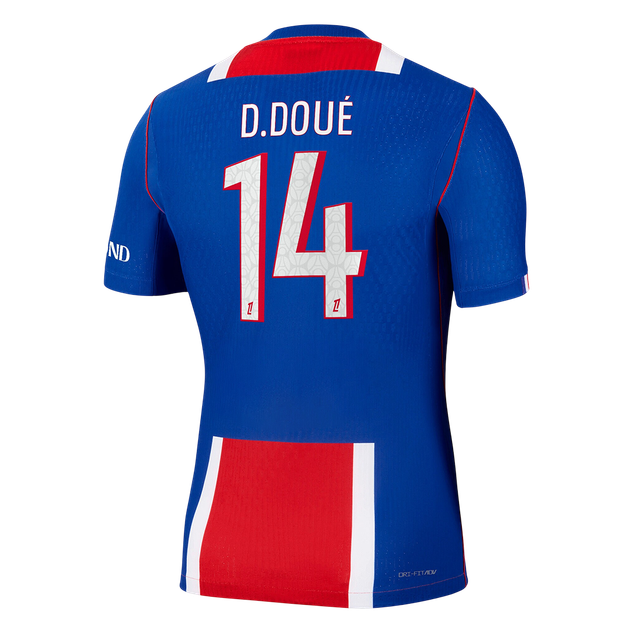 Authentic D. DOUÉ #14 PSG Home Soccer Jersey 2026/27