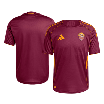 Authentic 25/26 Roma Home Soccer Jersey Red