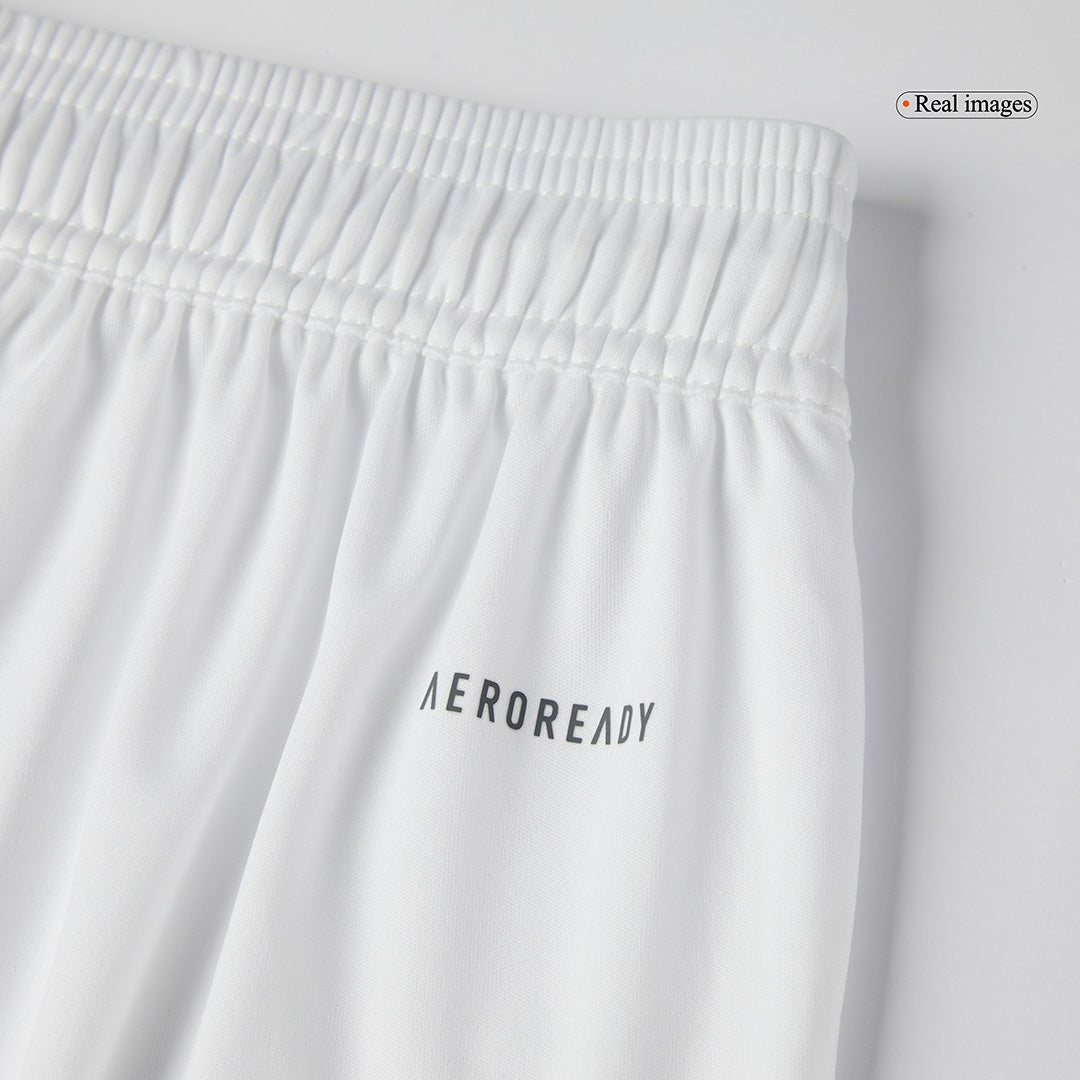 Real Madrid Home Soccer Shorts 2024/25 White