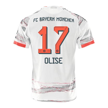 Authentic OLISE #17 Bayern Munich Away Soccer Jersey 2025/26