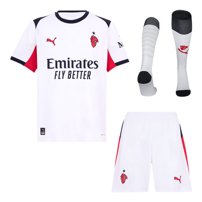 AC Milan Away Soccer Jersey Kit(Jersey+Shorts+Socks) 2025/26