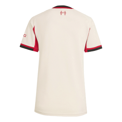 Women's Liverpool Away Soccer Jersey 25/26 White