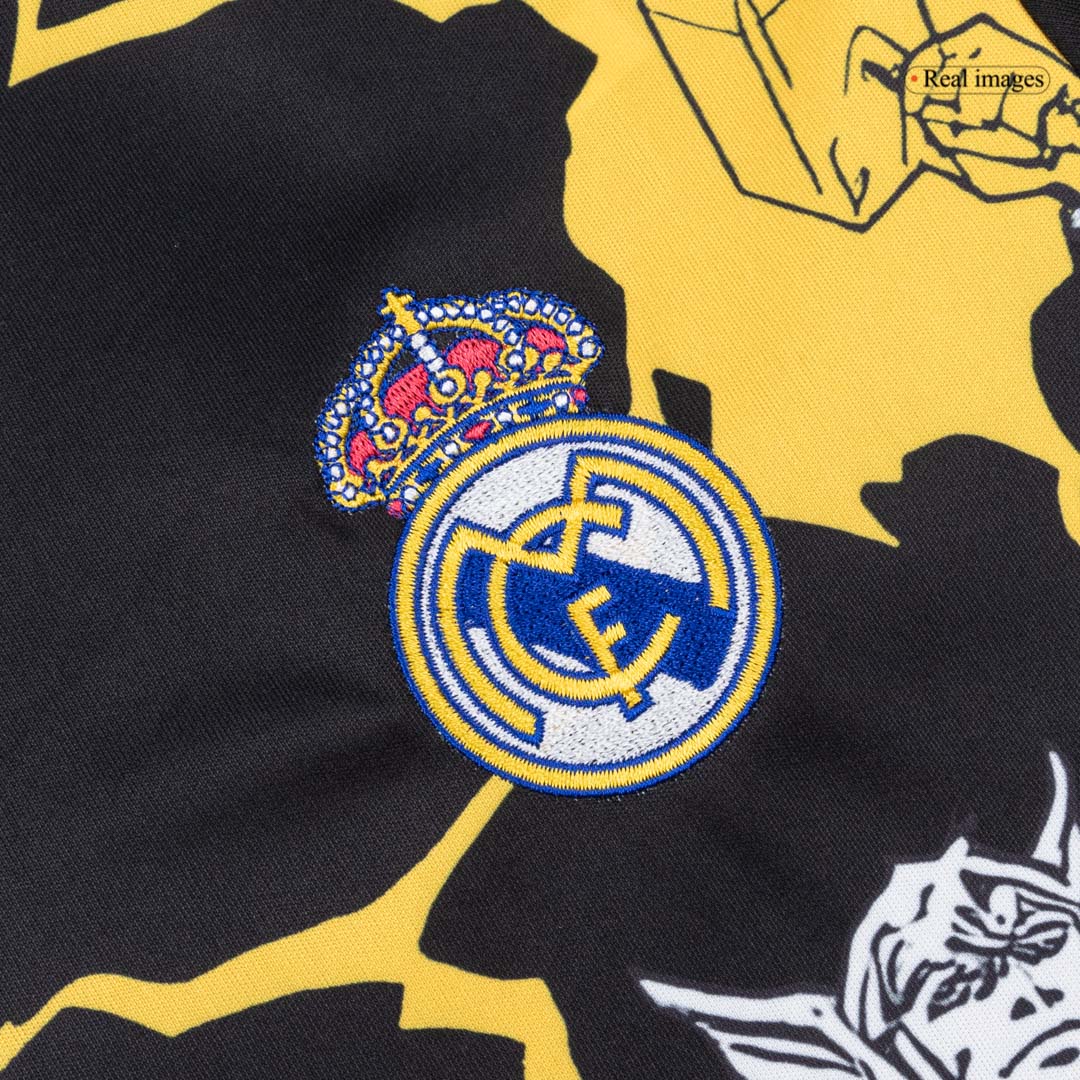 Real Madrid X Marvel Soccer Jersey 25/26 Black