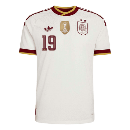 Authentic LAMINE YAMAL #19 Spain Away Soccer Jersey 2026